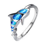 save the sharks ring opal
