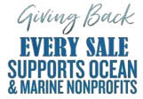 Save the Ocean Jewelry, Proceeds to Charity